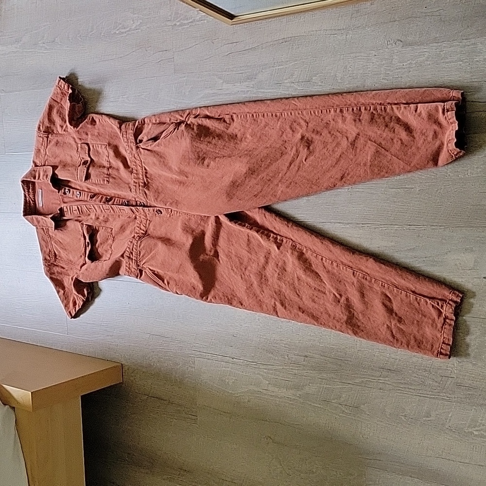Outerknown Rust Jumpsuit